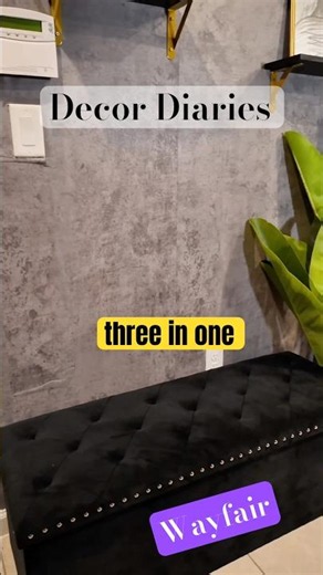 Styling small spaces,furniture with storage. #WayfairDorm