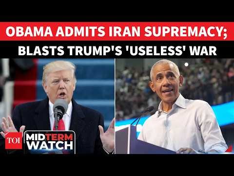 'Iran Has Veto Over Hormuz': Obama Admits Iran's Military Strength; Blasts Trump War, Mocks Hegseth