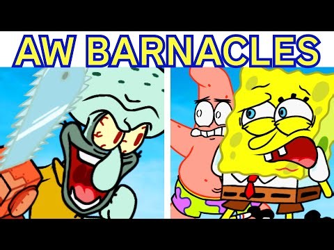 FNF AW BARNACLES V3 - SHUCKS BUT SPONGEBOB vs SQUIDWARD (Infinite Irida Cover)