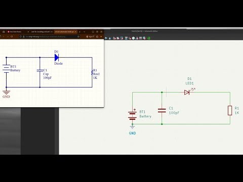 Making a Schematic using KiCad PCB Design