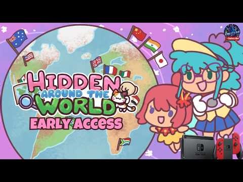 Hidden around the World - Level 1 Paris - Gacha Machine - Early Access Gameplay Nintendo Switch v1