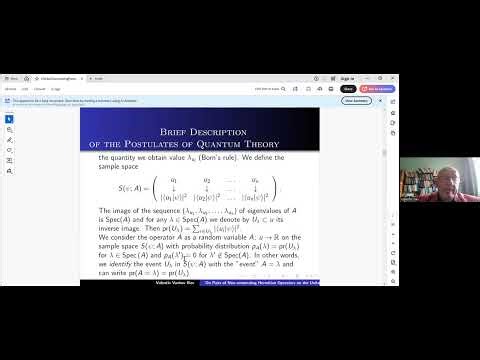 On Pairs of Non-commuting Hermitian Operators on the Unitary Plane which are Permutable Measurements