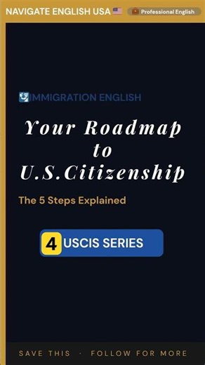 🛂🇺🇸 Step 4| Becoming a U.S. Citizen| Roadmap-USCIS Civics Interview #uscis #n400 #immigration