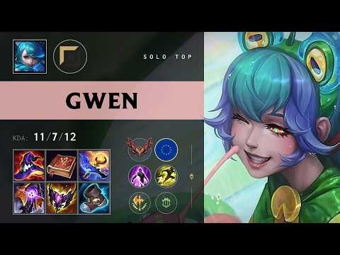 Gwen Top vs Ornn - EUW Grandmaster Patch 26.19