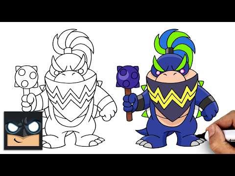 How to Draw Wonder Bowser Junior | Super Mario