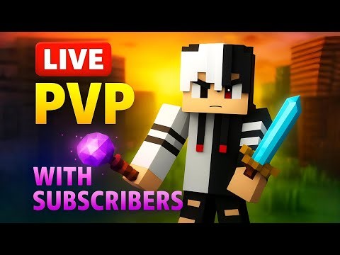 Minecraft PvP LIVE With Viewers! 🔥 | 1v1, FFA & Mini Games!