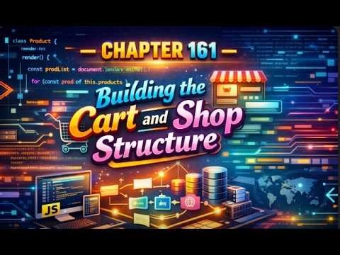 The Complete JavaScript Tutorial in Malayalam - Chapter 161 - Building the Cart and Shop Structure