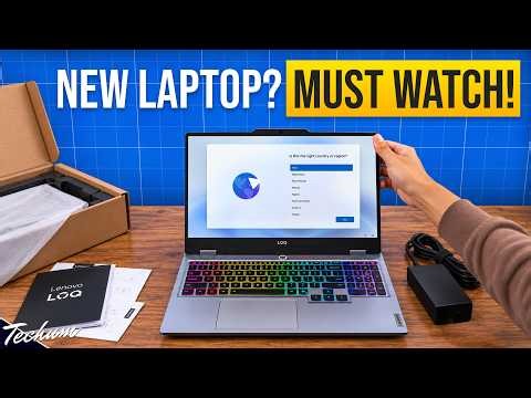 How to Setup New Laptop? Step by Step - Laptop Setup Guide 2026 ⚡ Windows 11
