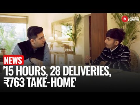 Watch: Raghav Chadha Invites Blinkit Delivery Boy Over For Lunch, What Happens Next?