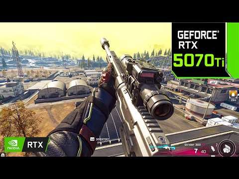 Call of Duty: Warzone | RTX 5070 Ti + AMD Ryzen 7 9800X3D (4K Maximum Settings DLSS)