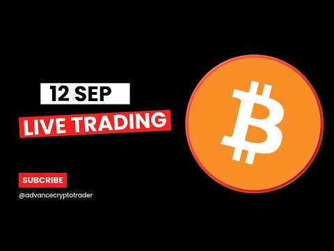 Gold And Crypto Live Trading | 12 SEP | Vivek Yadav #btc #crypto #gold