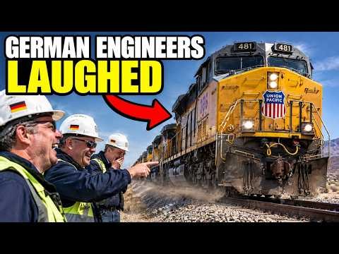 German Engineers LAUGHED At An American Freight Train — Then It Started Moving