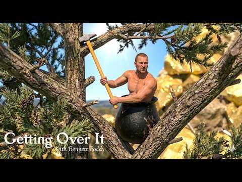 I Played Getting Over It First TimE | GETTING OVER IT GAMEPLAY