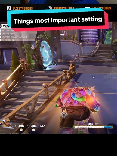 Things most important setting — Marvel Rivals