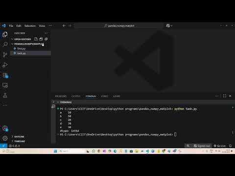 Python Pandas Series, DataFrame