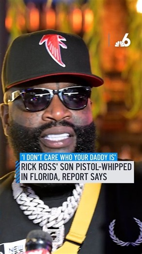 ‘Don't care who your daddy is': Rick Ross' son pistol-whipped in Florida, report says