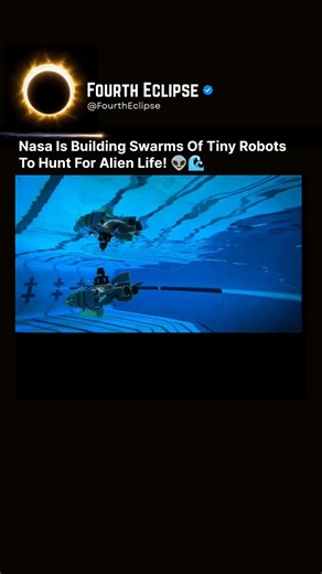 NASA IS BUILDING SWARMS OF TINY ROBOTS TO HUNT FOR ALIEN LIFE! 👽🌊