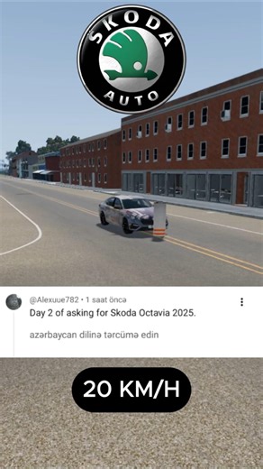 SKODA OCTAVIA Crash Test 💥🤯🚗 #recommended #skoda #octavia #crashtest