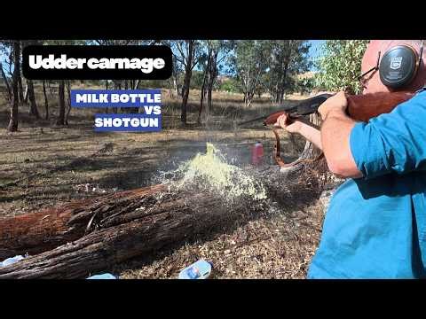 Rainbow Milk Bottles vs Pump shotty. Udder destruction 💥