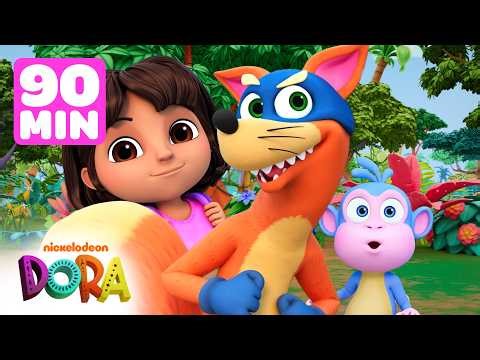 Swiper No Swiping!! #5 ✋ Dora & Swiper's Best Moments for 90 Minutes | Dora & Friends