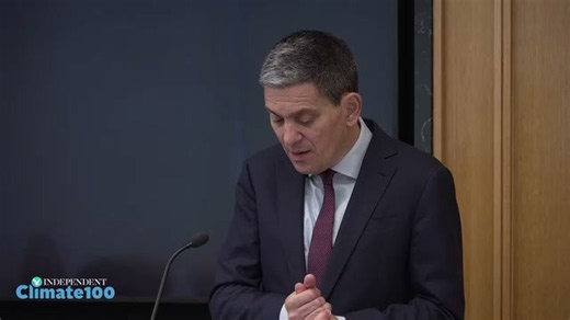 Watch David Miliband’s keynote Climate 100 speech in full