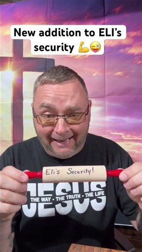 New addition to ELI’s security 💪😜￼