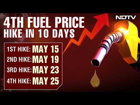 Petrol Diesel Price News | Petrol, Diesel Rates Surge Across Delhi, Mumbai, Chennai and Kolkata
