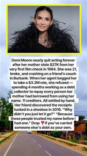 Demi Moore’s Heartbreaking Secret That Nearly Ended Her Career 💔 #shorts