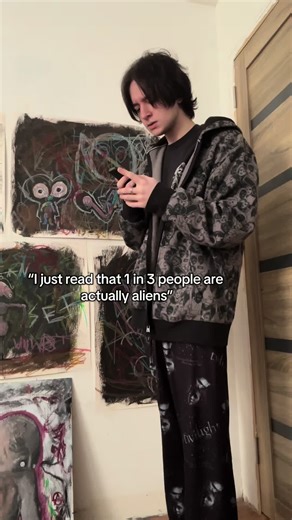 Must be false ig #fyp #alt #skit #alien #viral | alien