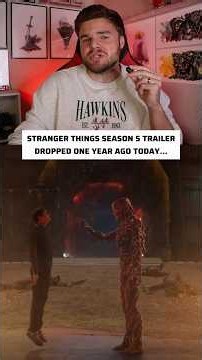 STRANGER THINGS SEASON 5 TRAILER DROPPED ONE YEAR AGO TODAY…
