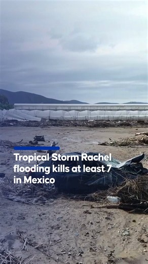 Anadolu English on X: "🌊 At least 7 people killed as flooding triggered by Tropical Storm Rachel sweeps away vehicles and damages roads in Ensenada, Mexico 🔍 Search operations continue for missing people as authorities assess storm damage" / X