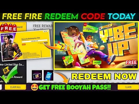FREE FIRE REDEEM CODE TODAY 3 APRIL REDEEM CODE FREE FIRE | FF REDEEM CODE TODAY 3 APRIL