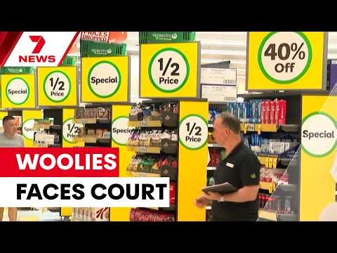 Woolworths faces court over discount pricing claims | 7NEWS