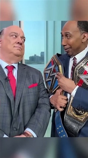 Exposed! Stephen A. Smith Loves Paul Heyman