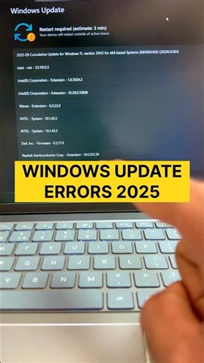 Windows Update Errors? Fix It in 5 Minutes! (2025 Solution That Actually Works) #pctipsandtricks