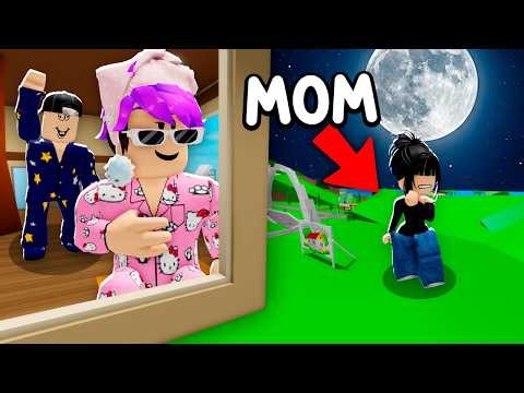 We Had A SECRET SLEEPOVER... (Brookhaven)