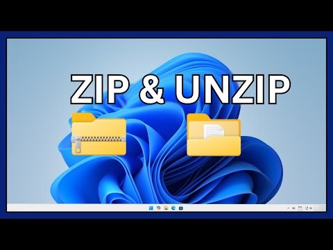 Zip and Unzip Files in Windows 11 | Step-by-Step Tutorial