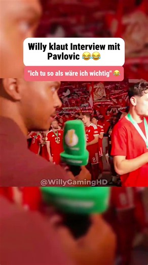 Willy klaut Interview mit Pavlovic 😂😂