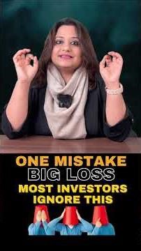 One Mistake, Big Loss 🚨 Most Investors Ignore This! #investingforbeginners #stockmarket