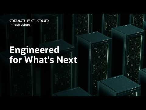 Why OCI: Engineered for the Systems the World Can’t Afford to Lose