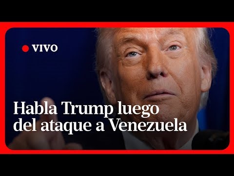 DISCURSO COMPLETO DE TRUMP EN ESPAÑOL: "EEUU va a dirigir Venezuela “hasta una transición apropiada”
