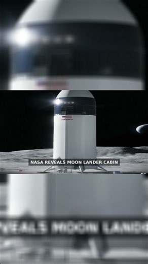 NASA Reveals Moon Lander Cabin #Shorts