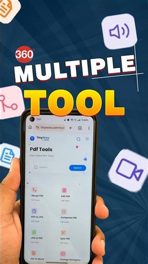 Multiple Tools, One Place! #pdf #pdftools #imagetools #videotools #ai #tipsandtricks #howto #tech