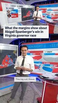 What the margins show about Abigail Spanberger's win in Virginia governor race