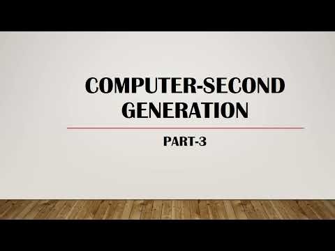 Second Generation Computer || feature of generation #computer #computergeneration