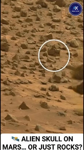 This zoomed-in Mars image is making rounds online. At first glance, it looks like: A skull 💀 A carved head A deliberate structure The symmetry feels intentional. The “eye socket” shape looks real. The outline seems too perfect. But here’s what planetary science tells us: • Mars is covered in fractured sedimentary rocks • Wind erosion carves sharp edges over millions of years • Sand accumulation creates shadow pockets • Zoom reduces detail and increases pattern illusion And most importantly: You
