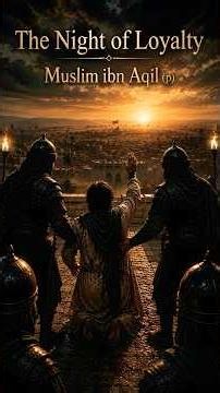 Muslim ibn Aqil | The Night of Loyalty | Maqtal Al-Hussain (p) | Stories of Karbala