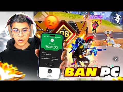 Ban PC✋🏻😡I Got 500 Rs. After this Phone Gameplay🗿🔥!!