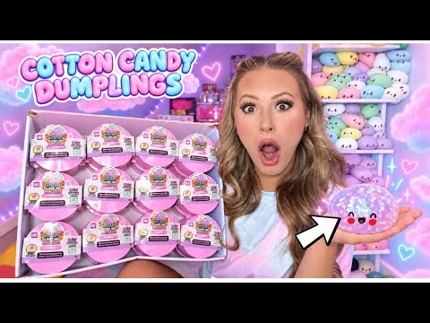 VIRAL COTTON CANDY RMS DUMPLING UNBOXING 😱🤞🏼 #trending #viral #dumplings #satisfying #squishy