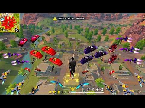 20 kills 💪 M4A1+MP40 99%Headshot Rate ⚡| Solo Vs Squad Full Gameplay | intel i9 🖥 Freefire